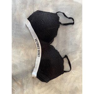 Victoria's Secret Black Lacy Bra